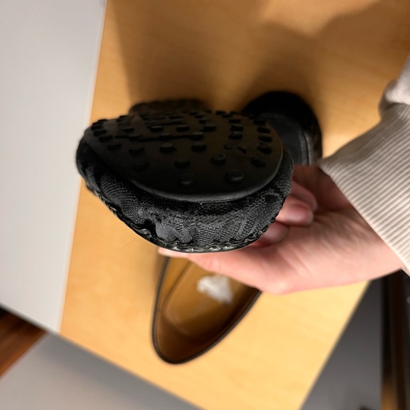 Coach New York Black Women's Signature C Pattern Loafer Flats 9.5B - Picture 6 of 9